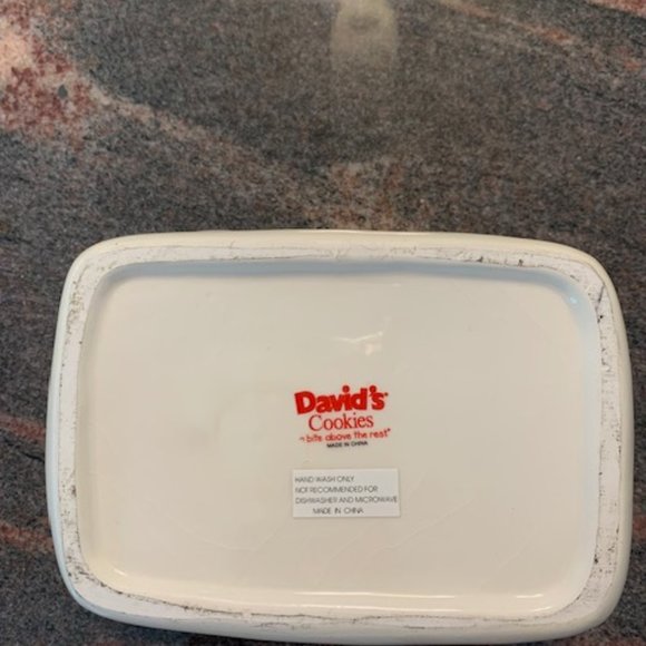 David's Cookies Holiday Cookie Jar - Picture 7 of 7